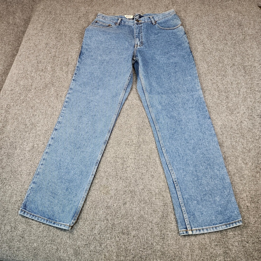 High Sierra Classic Mens Straight Leg Jeans Blue Denim 100% Cotton 33x30 NWT